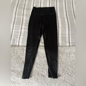 Aerie Black Silky High-Waist Leggings
